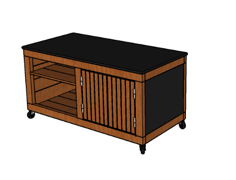 LULU Prestige XS – plan de travail