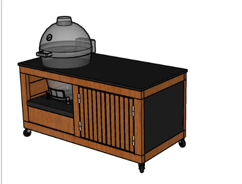 LULU Prestige XS K – emplacement Kamado