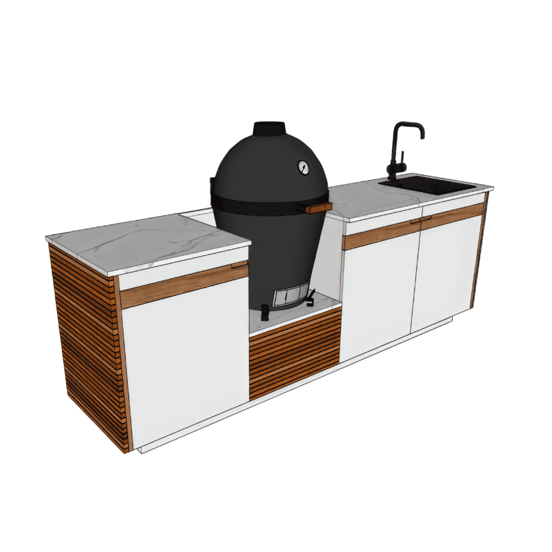 Option : Emplacement Kamado