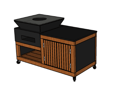 LULU Prestige XS B – brasero intégré