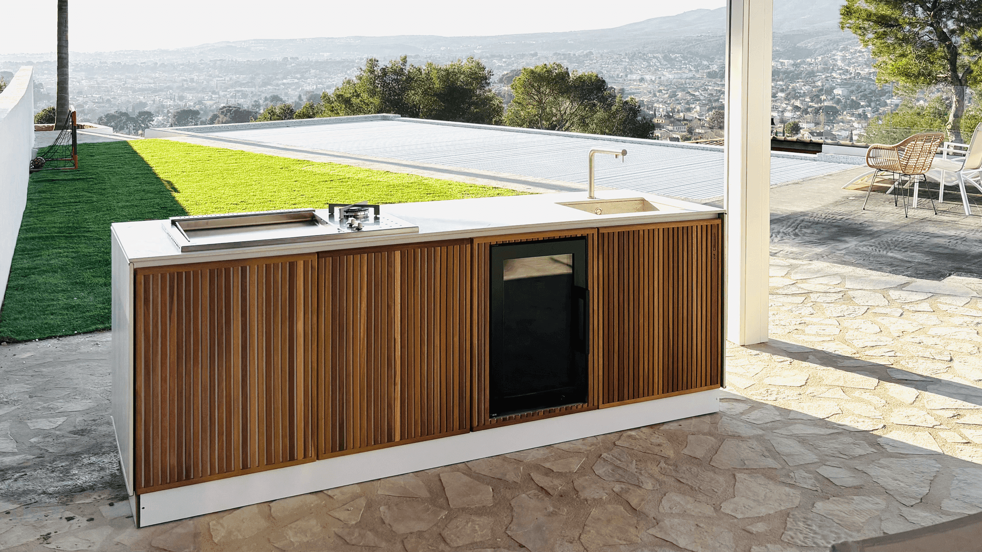 Façades Bois Exotique