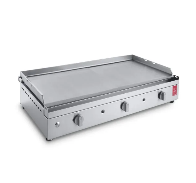 Plancha gaz à poser – CHEF 80 Lisse