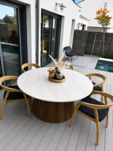 Lire la suite à propos de l’article Les Tontons Grilleurs lancent ALMA, une collection de table extérieure sur mesure pour prolonger l&rsquo;expérience de l&rsquo;art de vivre en extérieur