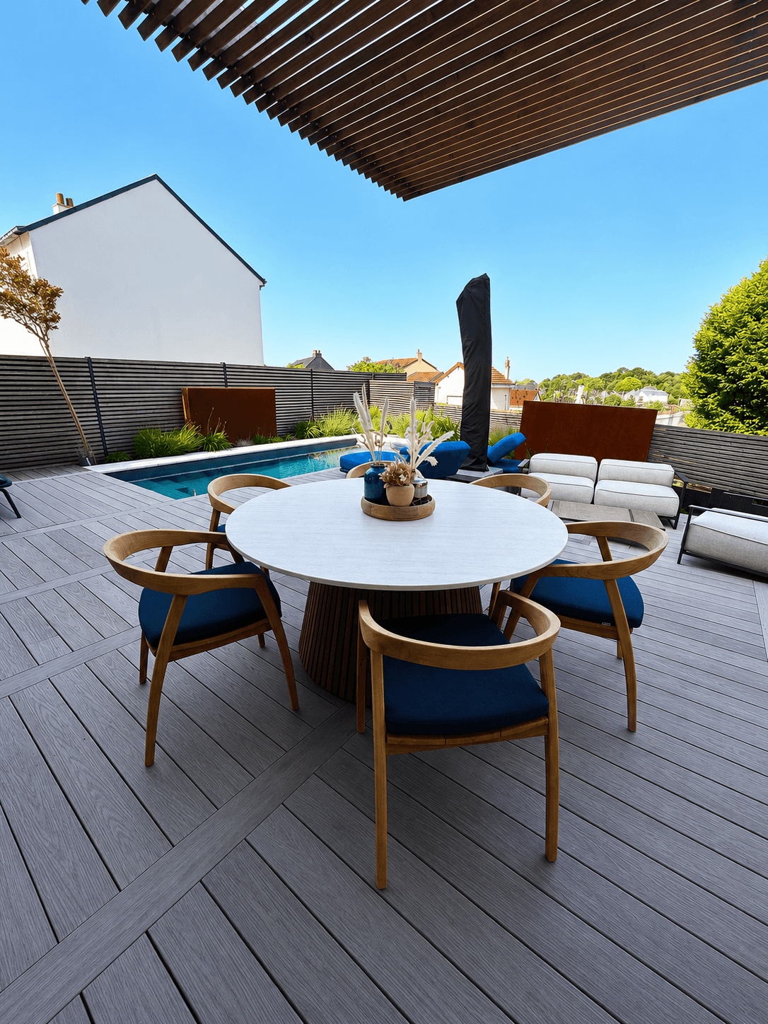Collection de table extérieure sur mesure par les tontons grilleurs