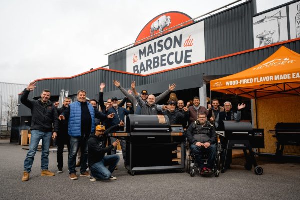 Atelier Traeger à la Maison du Barbecue. Crédit : Maxime Horlaville