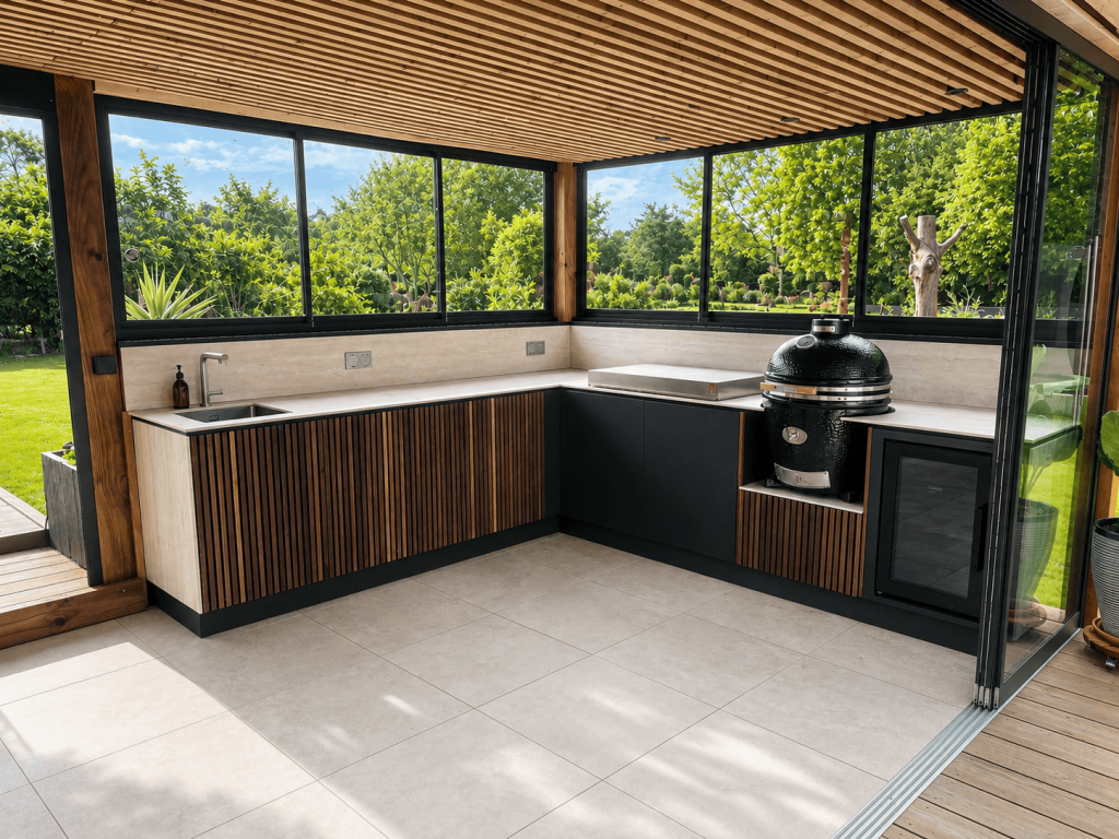 Cuisine exterieure mado prestige haut de gamme les tontons grilleurs